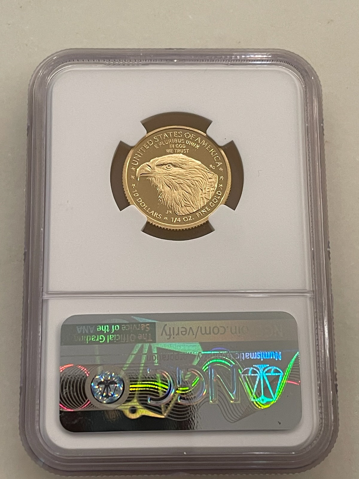 2021 W NGC EAGLE G $10 T-2 1/4 OZ PF70 ULTRA CAMEO FIRST RELEASES - Goldstar Mint