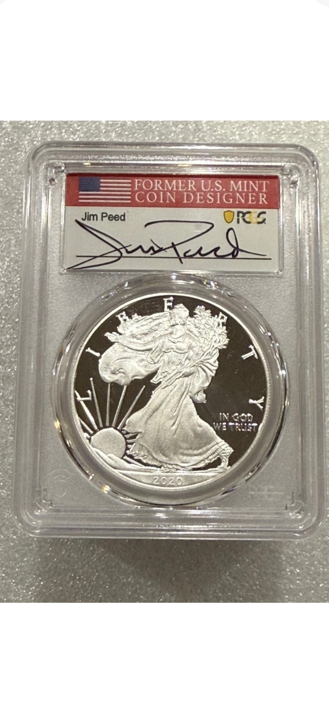 2020 $1 SILVER EAGLE PR70 PCGS