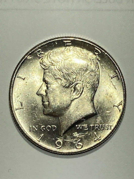1964 KENNEDY HALF DOLLAR 90% SILVER - Goldstar Mint