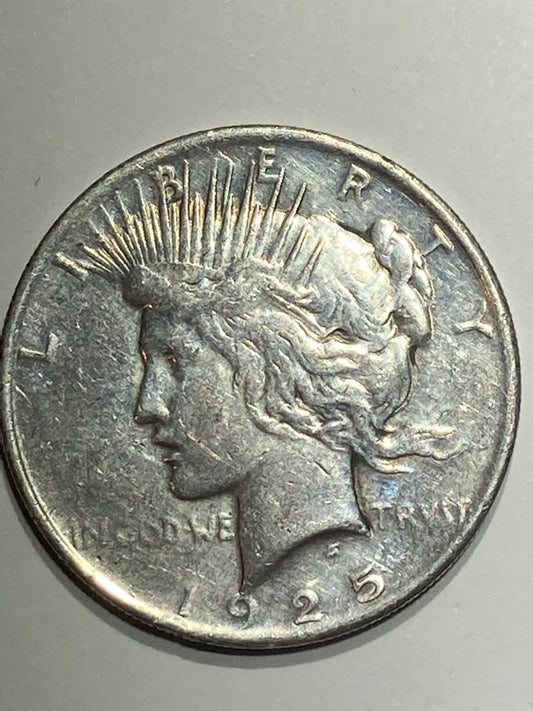 1925 PEACE DOLLAR- 90% SILVER 26.57 GRAMS - Goldstar Mint
