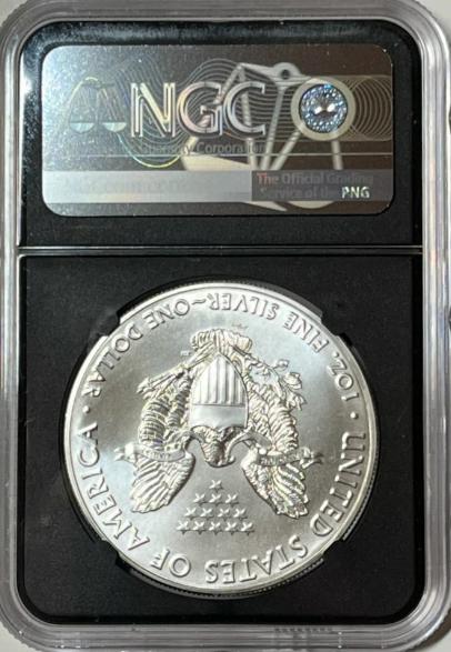 2020 S$1 SILVER EAGLE NGC MS70 "MINT DIRECTOR SERIES - ED MOY - Goldstar Mint 